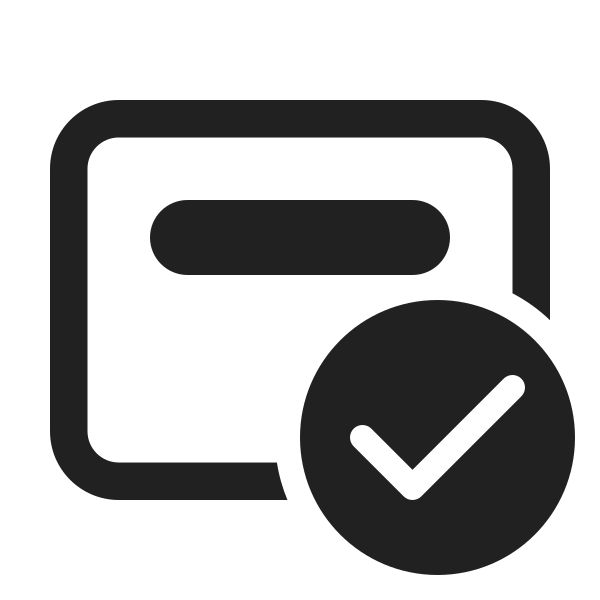 Ic Fluent Slide Text Title Checkmark 24 Regular