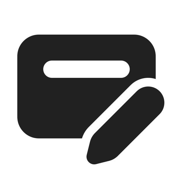 Ic Fluent Slide Text Title Edit 20 Filled