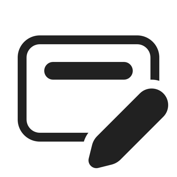 Ic Fluent Slide Text Title Edit 20 Regular
