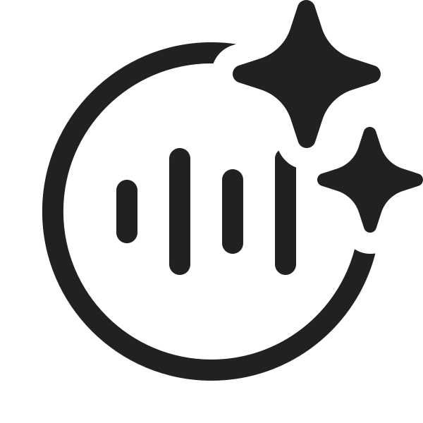 Ic Fluent Sound Wave Circle Sparkle 20 Regular
