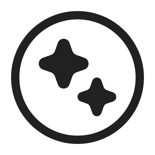 Ic Fluent Sparkle Circle 28 Regular