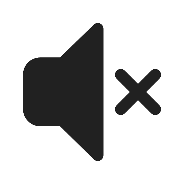 Ic Fluent Speaker Mute 16 Filled