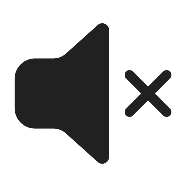 Ic Fluent Speaker Mute 48 Filled