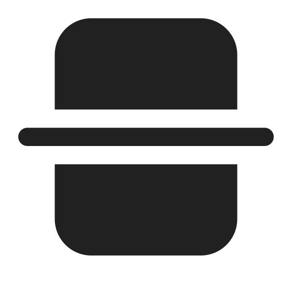 Ic Fluent Split Horizontal 16 Filled