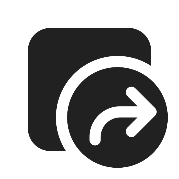 Ic Fluent Square Arrow Forward 16 Filled