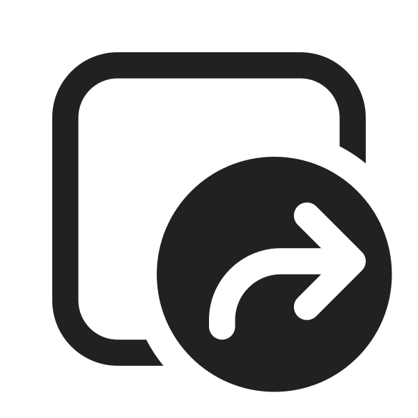 Ic Fluent Square Arrow Forward 16 Regular