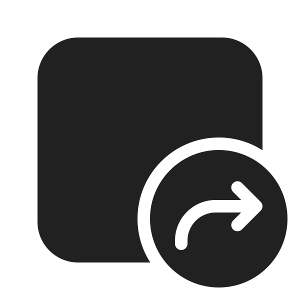 Ic Fluent Square Arrow Forward 24 Filled