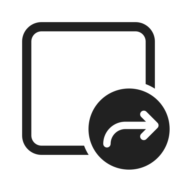 Ic Fluent Square Arrow Forward 48 Regular