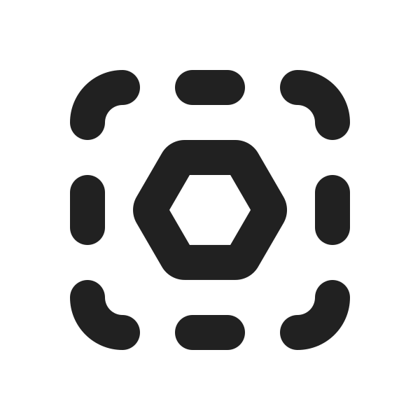 Ic Fluent Square Hint Hexagon 12 Regular