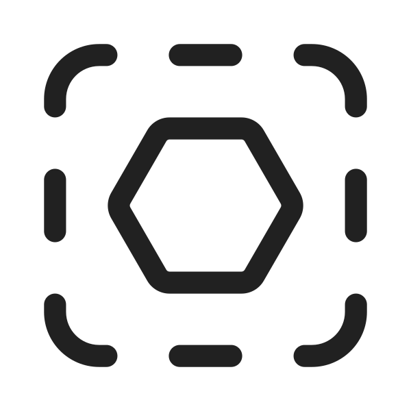 Ic Fluent Square Hint Hexagon 28 Regular