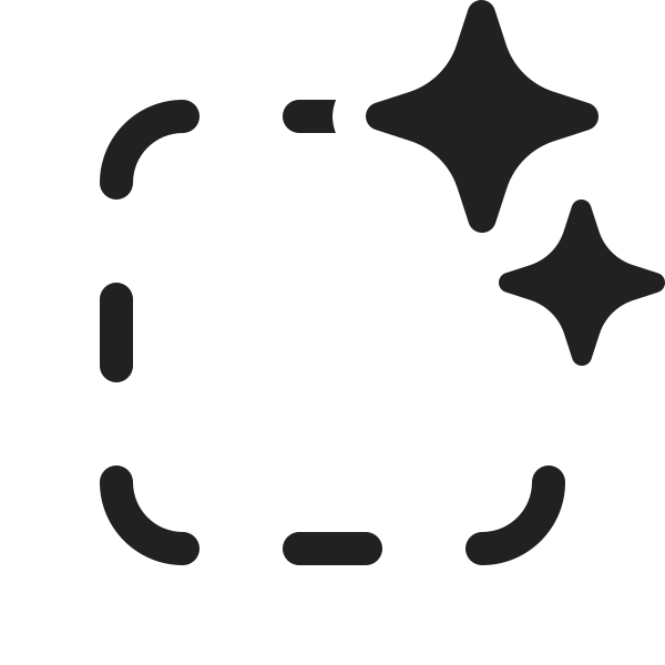 Ic Fluent Square Hint Sparkles 20 Regular