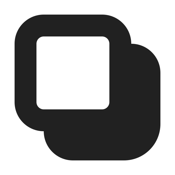 Ic Fluent Square Shadow 12 Filled