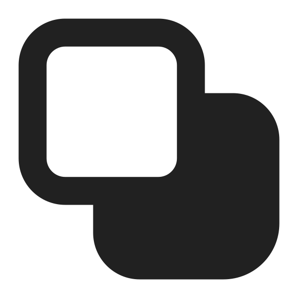 Ic Fluent Square Shadow 16 Filled