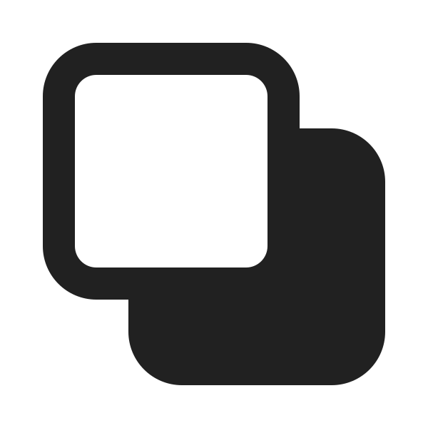 Ic Fluent Square Shadow 20 Filled