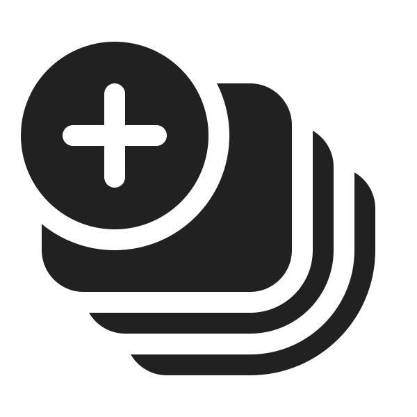 Ic Fluent Stack Add 20 Filled