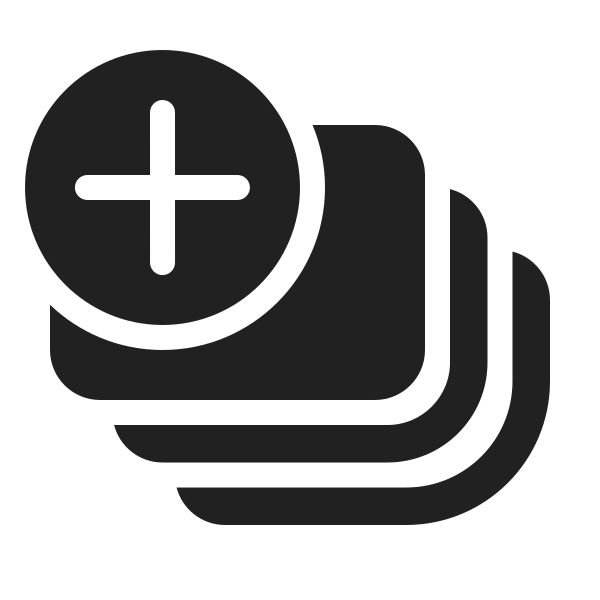 Ic Fluent Stack Add 24 Filled
