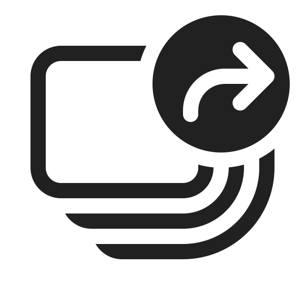 Ic Fluent Stack Arrow Forward 20 Regular
