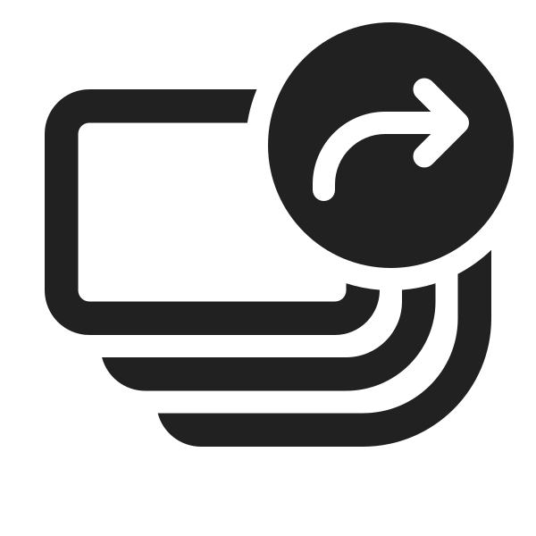 Ic Fluent Stack Arrow Forward 24 Regular