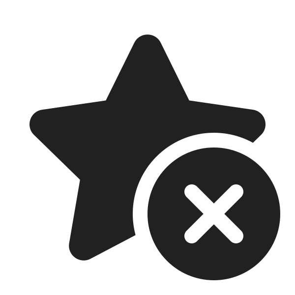 Ic Fluent Star Dismiss 20 Filled