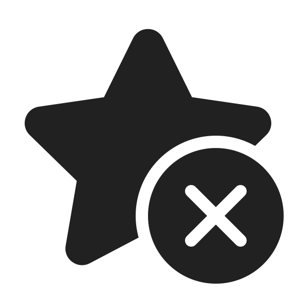 Ic Fluent Star Dismiss 24 Filled