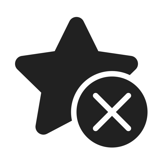 Ic Fluent Star Dismiss 28 Filled