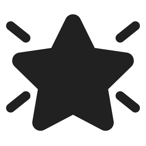 Ic Fluent Star Emphasis 24 Filled