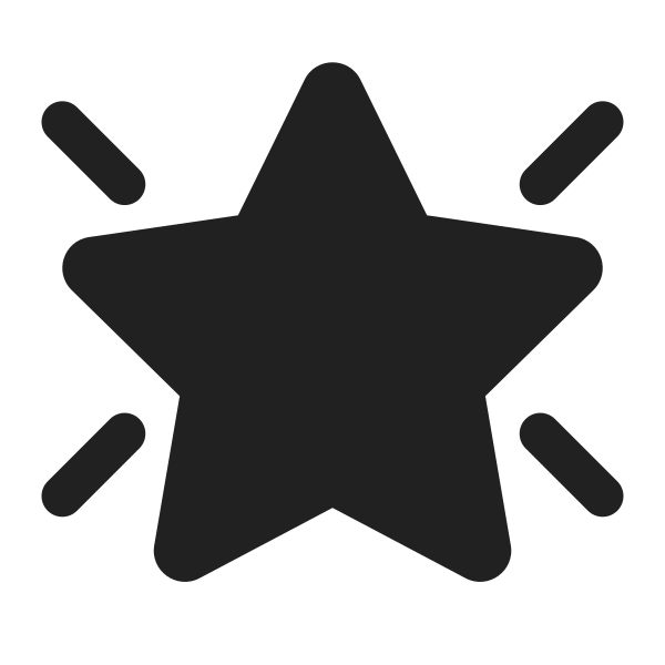 Ic Fluent Star Emphasis 32 Filled
