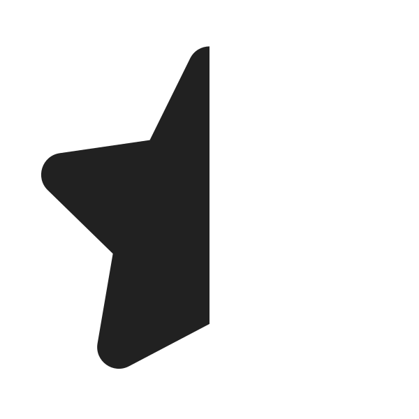 Ic Fluent Star Half 28 Filled