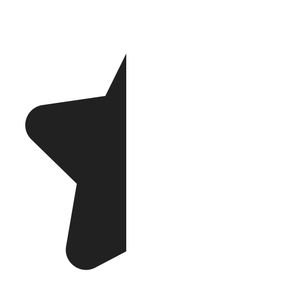 Ic Fluent Star One Quarter 12 Filled
