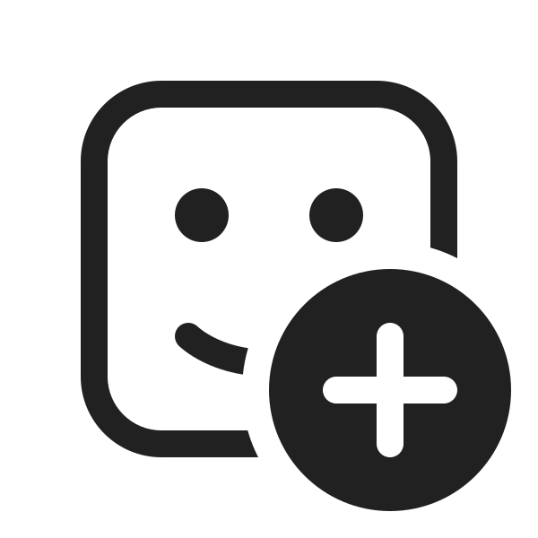 Ic Fluent Sticker Add 20 Regular