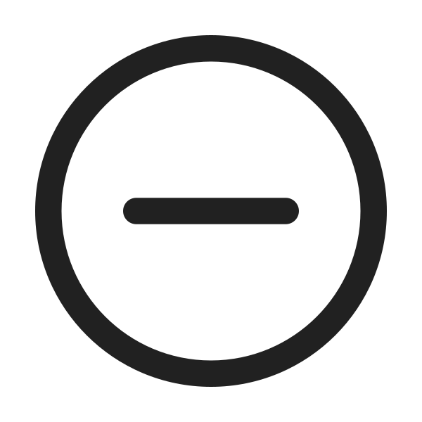 Ic Fluent Subtract Circle 24 Regular