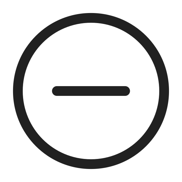 Ic Fluent Subtract Circle 28 Regular