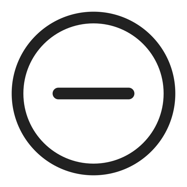 Ic Fluent Subtract Circle 32 Regular