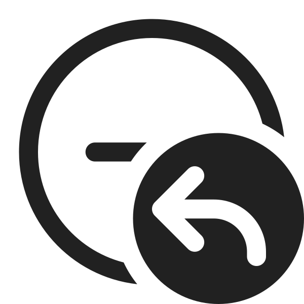 Ic Fluent Subtract Circle Arrow Back 16 Regular