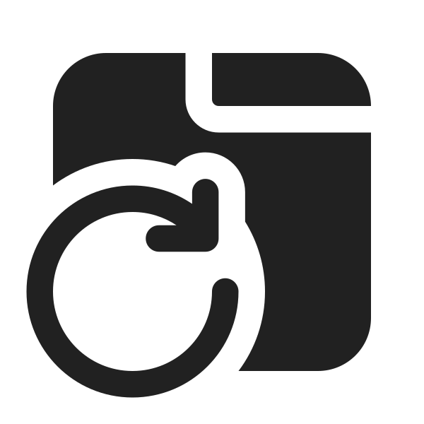 Ic Fluent Tab Desktop Arrow Clockwise 16 Filled