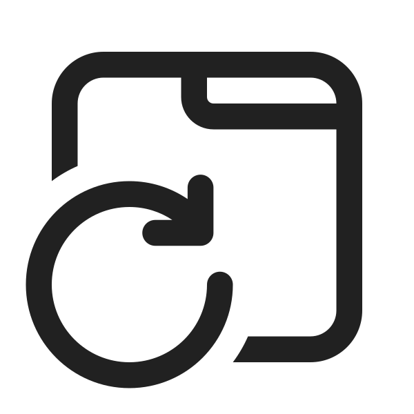 Ic Fluent Tab Desktop Arrow Clockwise 16 Regular