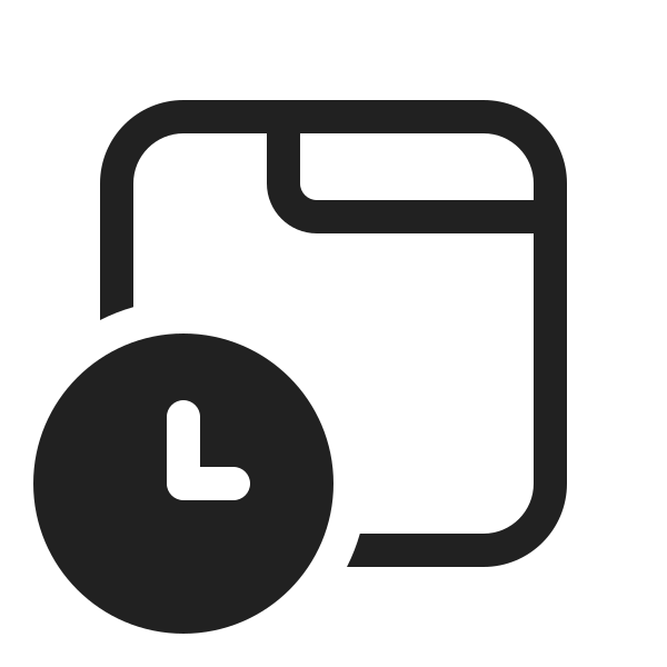 Ic Fluent Tab Desktop Clock 20 Regular