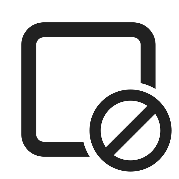Ic Fluent Tab Prohibited 24 Filled