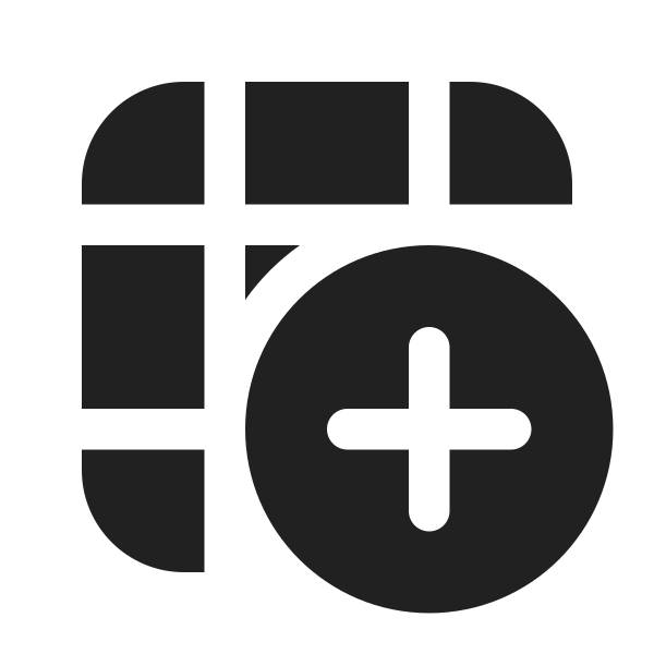 Ic Fluent Table Add 16 Filled