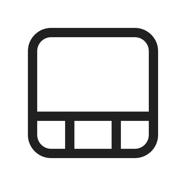 Ic Fluent Table Bottom Row 20 Regular
