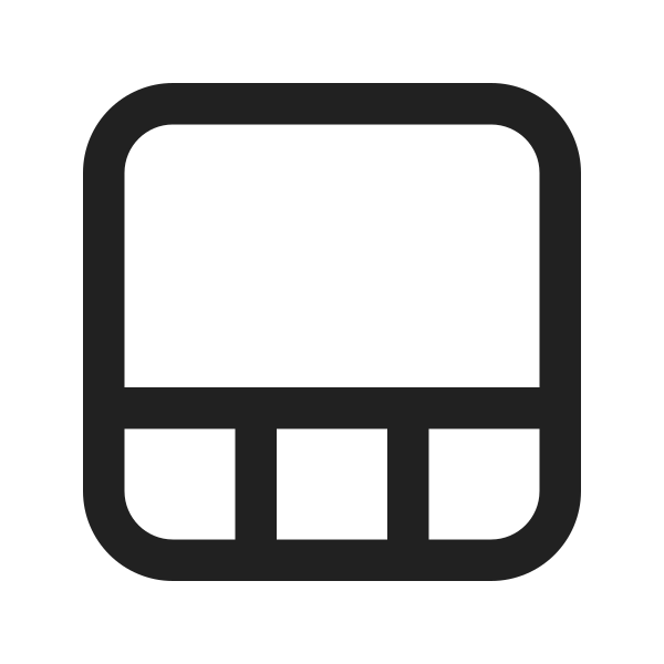 Ic Fluent Table Bottom Row 24 Regular