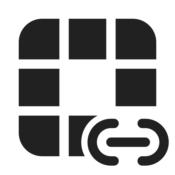 Ic Fluent Table Cell Center Link 28 Filled