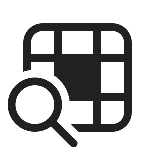 Ic Fluent Table Cell Center Search 20 Regular