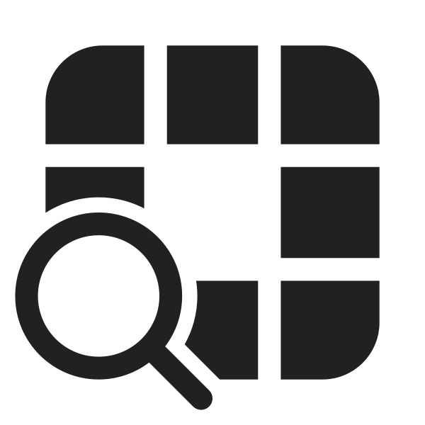 Ic Fluent Table Cell Center Search 28 Filled