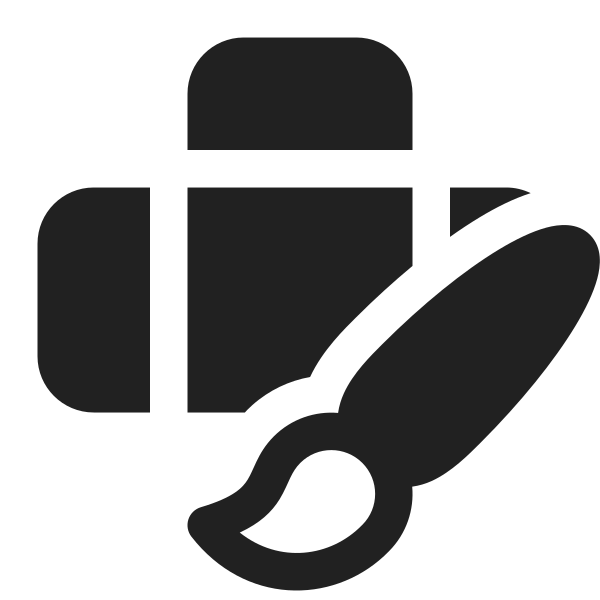 Ic Fluent Table Cell Cross Brush 16 Filled
