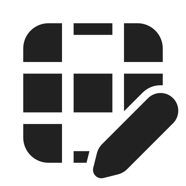 Ic Fluent Table Column Top Bottom Edit 24 Filled
