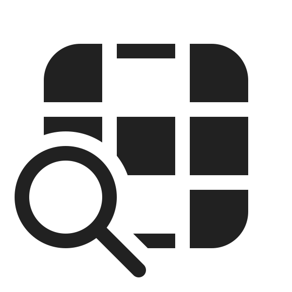 Ic Fluent Table Column Top Bottom Search 20 Filled