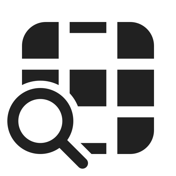 Ic Fluent Table Column Top Bottom Search 24 Filled