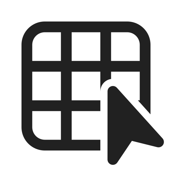 Ic Fluent Table Cursor 24 Regular