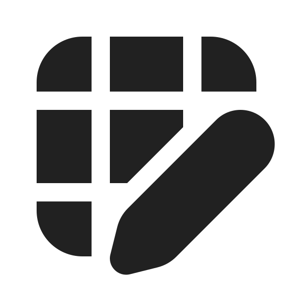 Ic Fluent Table Edit 16 Filled